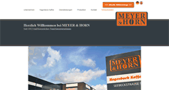 Desktop Screenshot of meyer-horn.de
